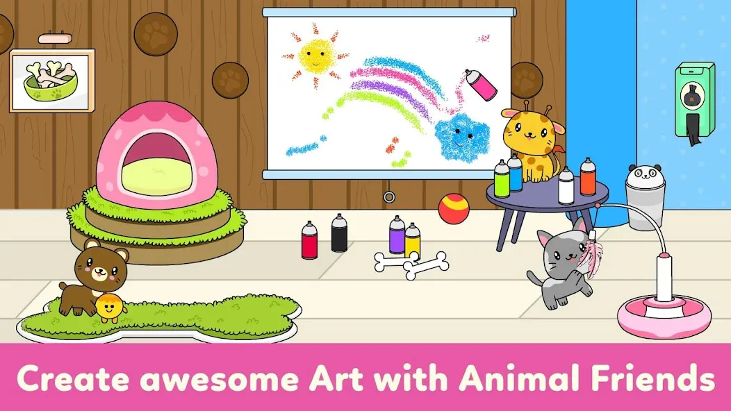 Tizi Town - My Pet Daycare (Мод Все питомцы и локации открыты) — скриншот 4
