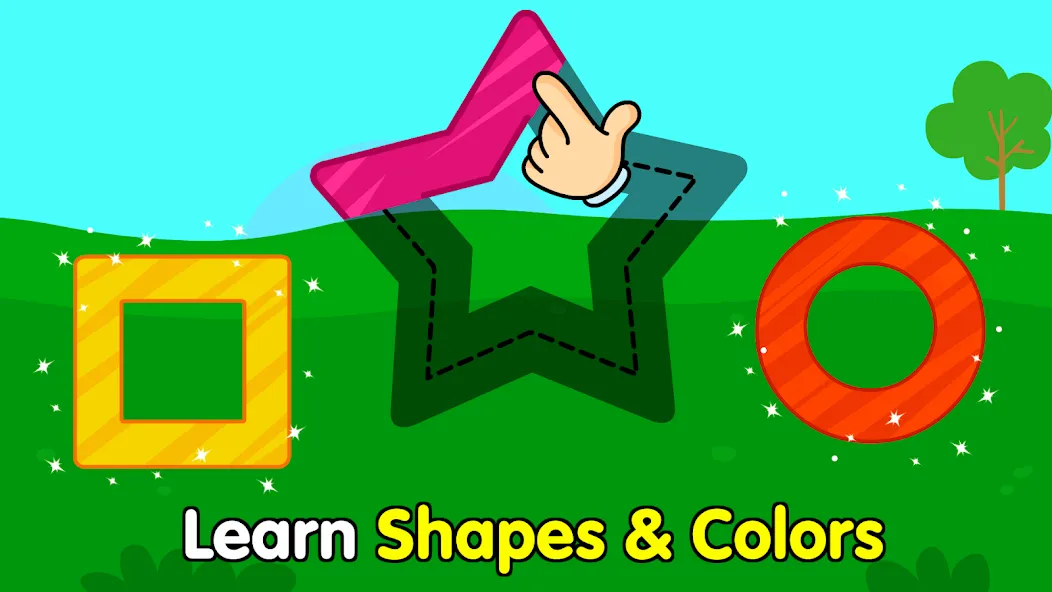 Скачать Shapes & Colors Games for Kids на Android — Все игры разблокированы — скриншот 1