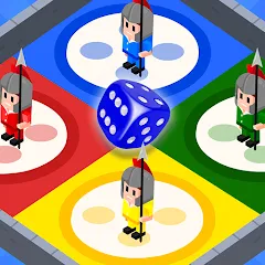 Скачать взлом Ludo Offline Dice Board Game на Андроид — Без рекламы и разблокированы все режимы