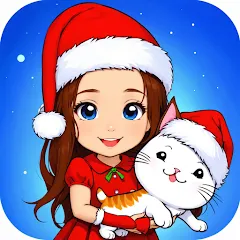 Скачать My Cat Town - Tizi Pet Games — Модификация Безлимитные монеты и все питомцы открыты