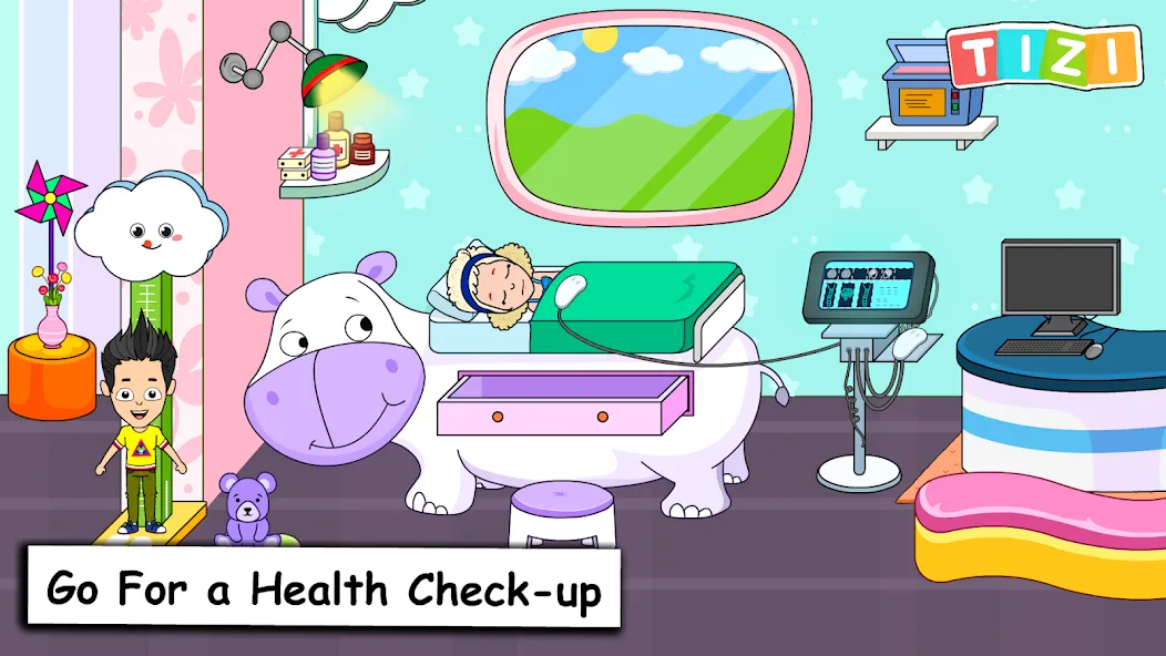 Взломанная My Tizi Town Daycare Baby Game на Андроид — Безлимитные монеты и все предметы — скриншот 5
