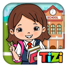 Tizi Town - My School Games (Мод Открыты все школьные локации)
