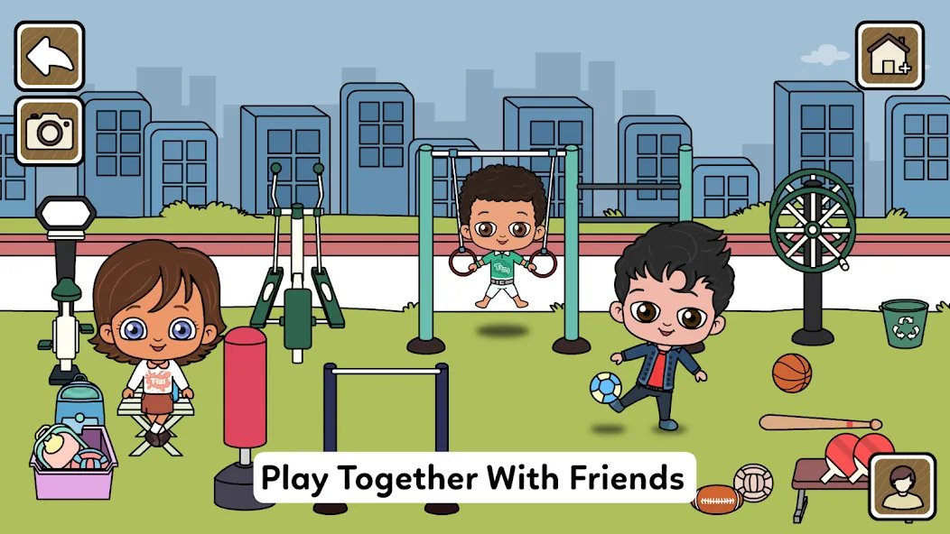 My Tizi City - Town Life Games (Мод Открыты все локации и предметы) — скриншот 3 My Tizi City - Town Life Games (Мод Открыты все локации и предметы) — скриншот 3