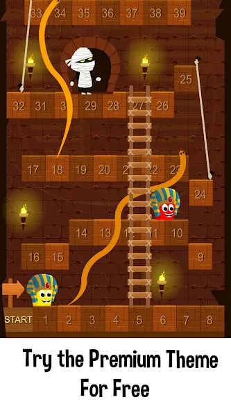 Скачать Snake and Ladder Games (Мод: Без рекламы и всё разблокировано) на Андроид — скриншот 3
