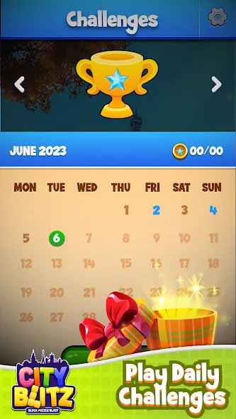 Взломанная City Blitz-Block Puzzle Blast на Андроид — Безлимитные монеты и все уровни — скриншот 5