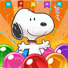 Bubble Shooter - Snoopy POP! Mod APK Безлимитные жизни и монеты — Скачать на Андроид