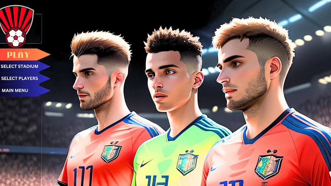 World Soccer Match 2023 — Взломанная версия (Безлимитные монеты и энергия) — скриншот 3