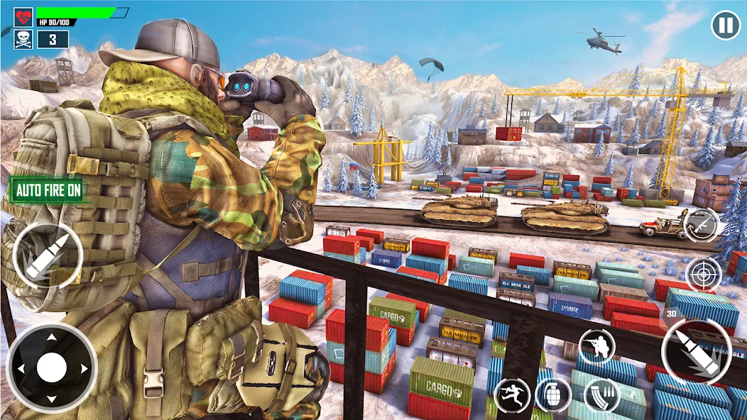 Скачать First Person Shooter Mode (Мод: Режим шутера от первого лица) на Андроид — скриншот 3