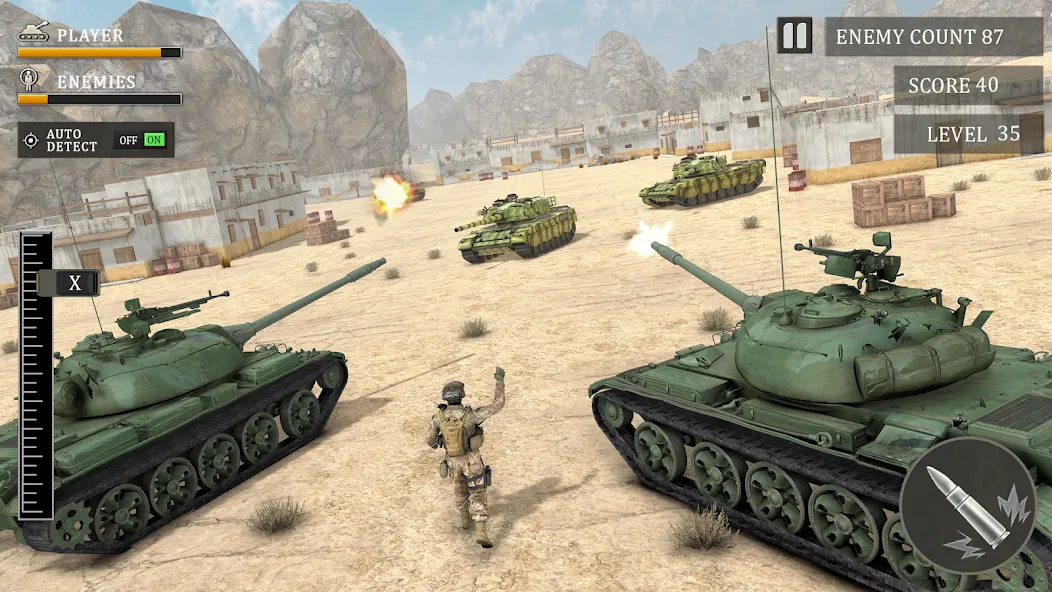 Tank Fury: Battle of Steels MOD — Безлимитные ресурсы и мощные танки на Андроид — скриншот 2