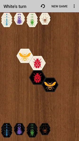 Скачать Hive with AI (board game] — Модификация Умный искусственный интеллект без ограничений — скриншот 5