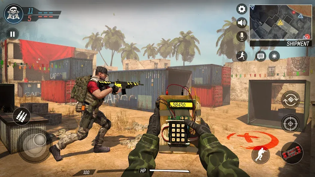 Gun Game: Hero FPS Shooter Mod APK Безлимитные патроны и мощное оружие — Скачать на Андроид — скриншот 4 Gun Game: Hero FPS Shooter Mod APK Безлимитные патроны и мощное оружие — Скачать на Андроид — скриншот 4
