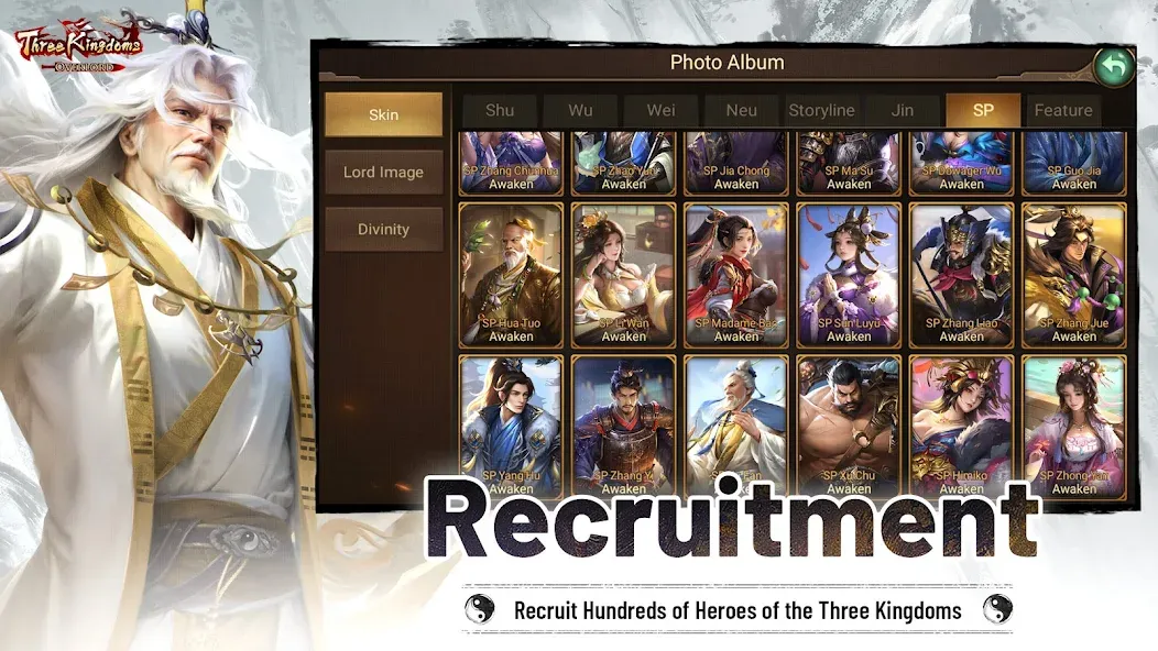 Скачать взломанную Three Kingdoms: Overlord — Безлимитные ресурсы и усиленные герои — скриншот 5