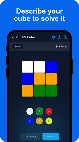 Скачать Cube Solver (Мод: Подсказки для быстрой сборки) на Андроид — скриншот 2 Скачать Cube Solver (Мод: Подсказки для быстрой сборки) на Андроид — скриншот 2