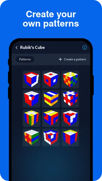 Скачать Cube Solver (Мод: Подсказки для быстрой сборки) на Андроид — скриншот 5 Скачать Cube Solver (Мод: Подсказки для быстрой сборки) на Андроид — скриншот 5