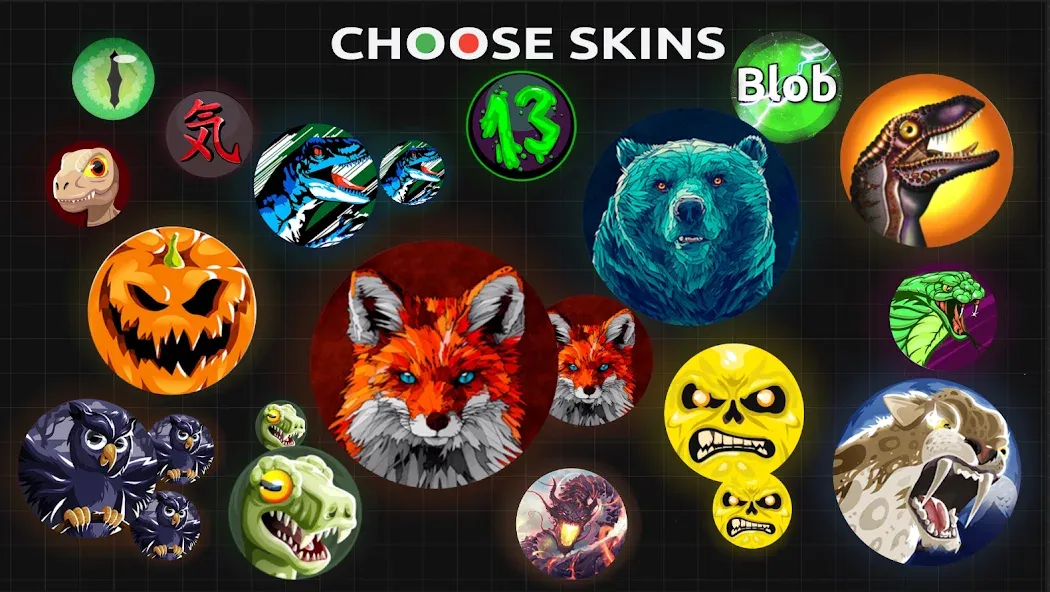 Скачать Blob.io - Multiplayer io games на телефон — Много монет и мощный старт — скриншот 4