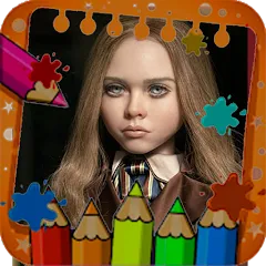Скачать Megan Coloring Game — Модификация Все раскраски разблокированы
