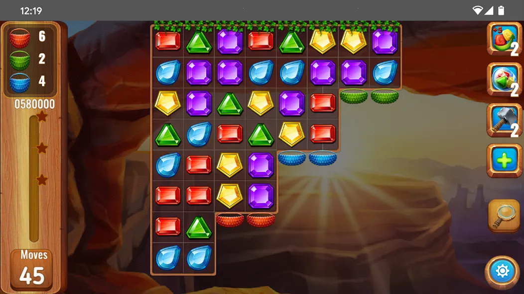 Gems or jewels ? MOD APK на Android — Безлимитные жизни и усилители — скриншот 1