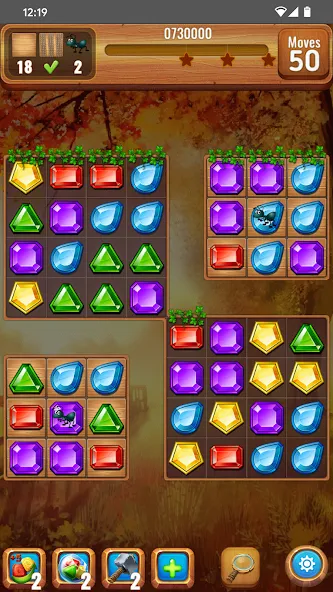 Gems or jewels ? MOD APK на Android — Безлимитные жизни и усилители — скриншот 5