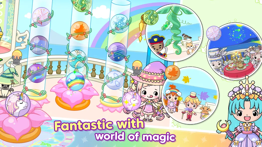 Скачать Jibi Land : Princess Castle на телефон — Много монет и всё открыто — скриншот 5