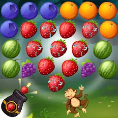Скачать Fruits Shooter Pop с модом — Безлимитные жизни и усилители