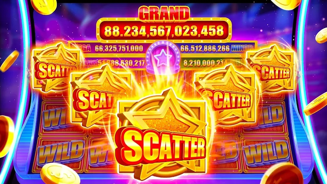 Взлом Jackpot Master™ Slots - Casino — Безлимитные монеты и бесплатные вращения — скриншот 5