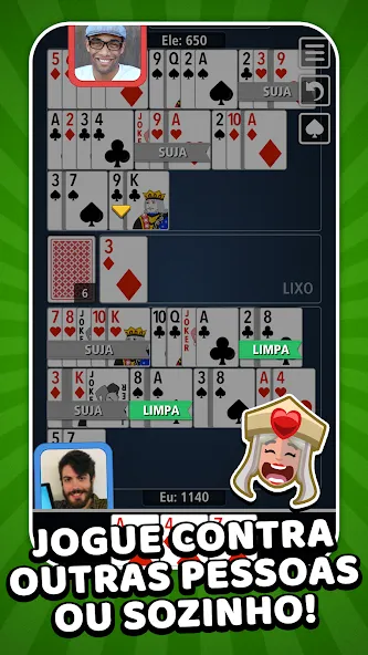 Взломанная Buraco Jogatina: Card Games на Андроид — Безлимитные монеты и бонусы — скриншот 5