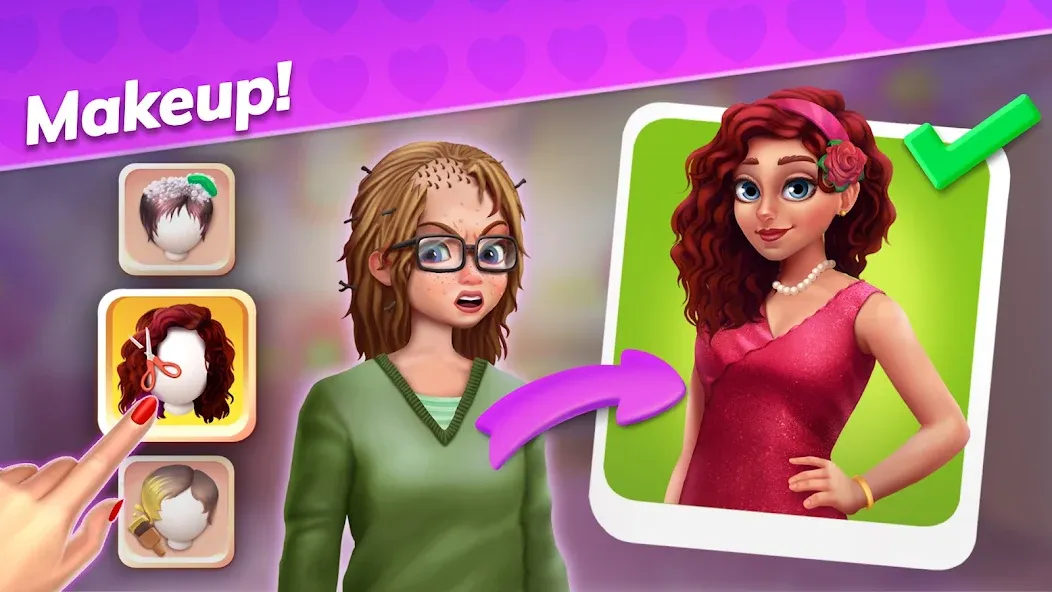 Emma's Mansion: Design & Match (Мод Безлимитные монеты и энергия) — скриншот 1 Emma's Mansion: Design & Match (Мод Безлимитные монеты и энергия) — скриншот 1