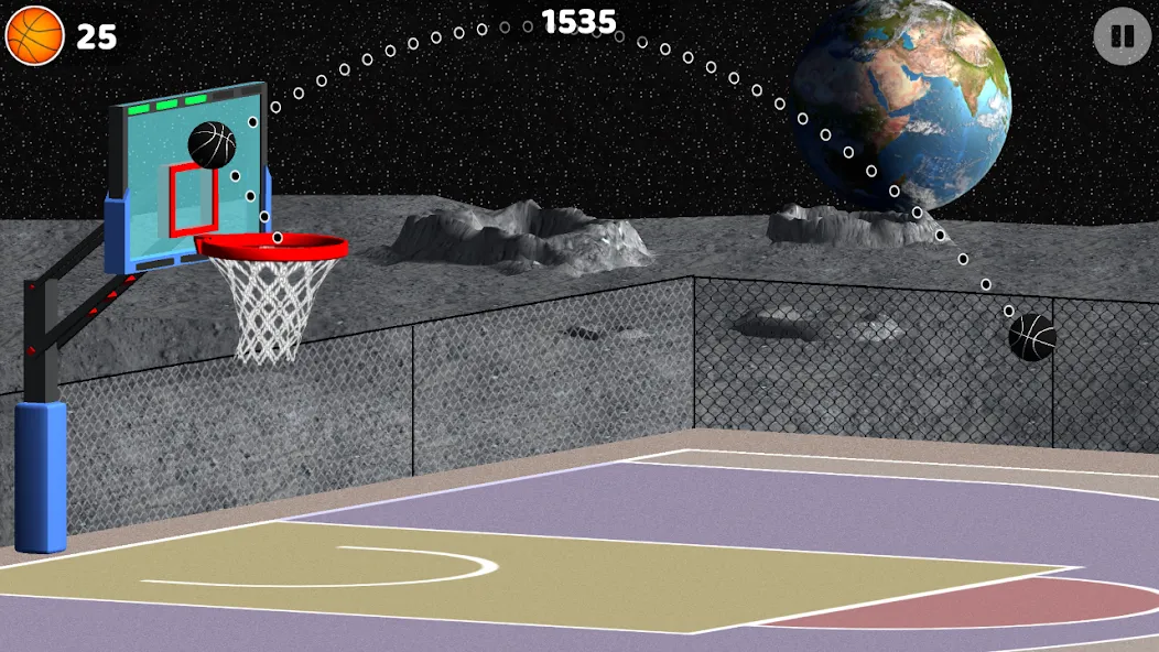 Basketball: Shooting Hoops MOD APK на Android — Точные броски и много монет — скриншот 3 Basketball: Shooting Hoops MOD APK на Android — Точные броски и много монет — скриншот 3