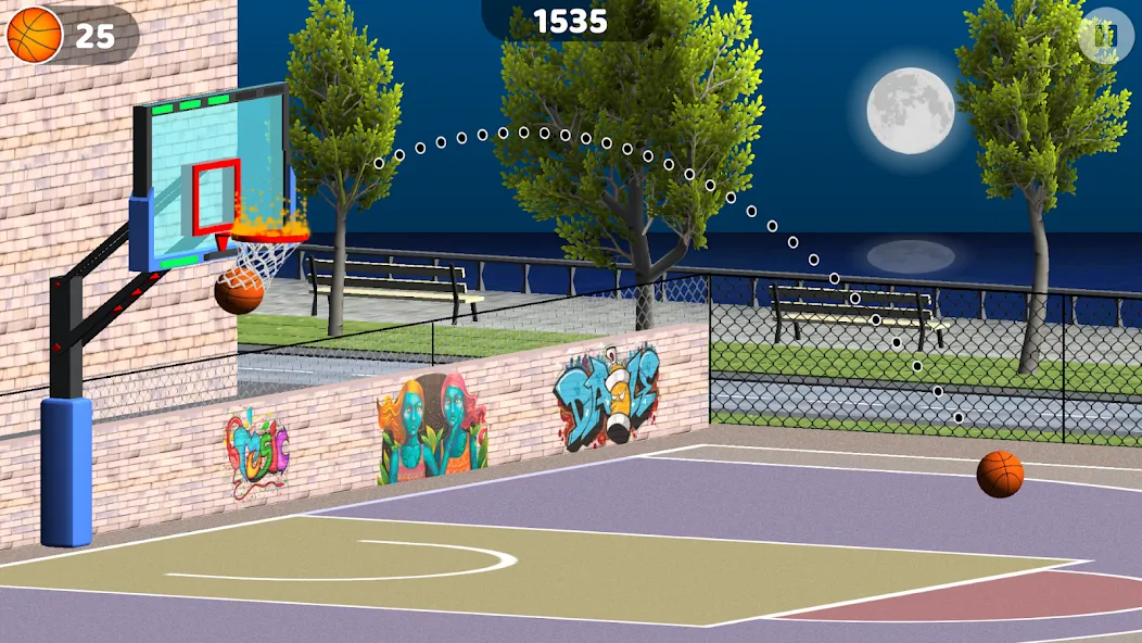 Basketball: Shooting Hoops MOD APK на Android — Точные броски и много монет — скриншот 5 Basketball: Shooting Hoops MOD APK на Android — Точные броски и много монет — скриншот 5