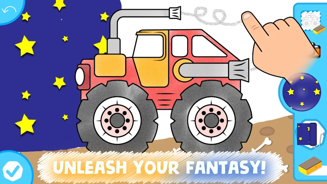 Easy coloring pages for kids на Андроид — Разблокированы все раскраски — скриншот 3