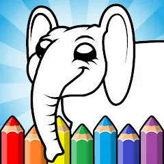 Easy coloring pages for kids на Андроид — Разблокированы все раскраски