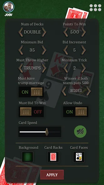 Скачать взлом Pinochle.Net на Андроид — Разблокированы все функции и карты — скриншот 4
