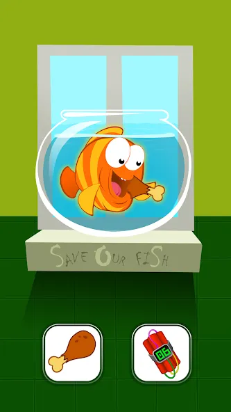 Скачать Fish Story: Save the Lover (Мод: Безлимитные монеты и все уровни) на Андроид — скриншот 1