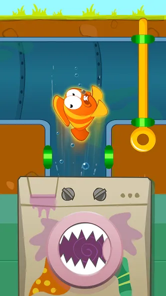 Скачать Fish Story: Save the Lover (Мод: Безлимитные монеты и все уровни) на Андроид — скриншот 4