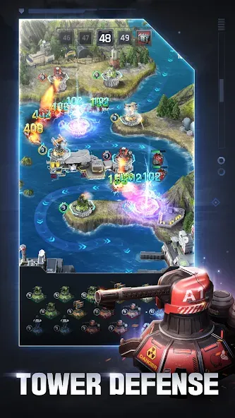 Gunship Battle Total Warfare на Андроид — Безлимитные ресурсы и усиленный флот — скриншот 2