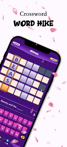 Скачать Word Hike -Inventive Crossword — Последняя версия (Безлимитные подсказки и монеты) — скриншот 1