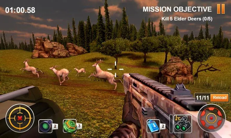 Hunting Safari 3D MOD APK на Android — Безлимитные деньги и оружие — скриншот 1 Hunting Safari 3D MOD APK на Android — Безлимитные деньги и оружие — скриншот 1