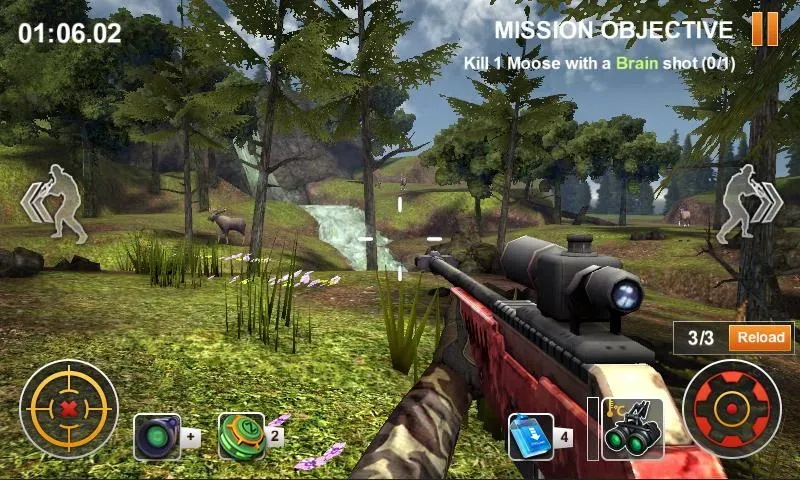Hunting Safari 3D MOD APK на Android — Безлимитные деньги и оружие — скриншот 3 Hunting Safari 3D MOD APK на Android — Безлимитные деньги и оружие — скриншот 3