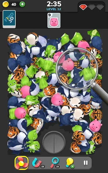 Скачать Find 3D - Match 3D Items с модом — Безлимитные подсказки и пропуски — скриншот 1