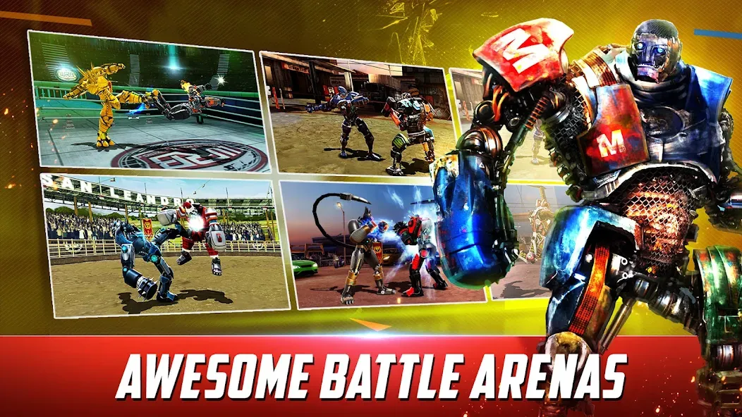 Взломанная World Robot Boxing на Андроид — Безлимитные деньги и роботы — скриншот 5