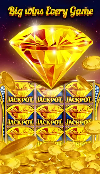 Скачать взлом Golden City Casino на Андроид — Безлимитные монеты и бонусы — скриншот 3