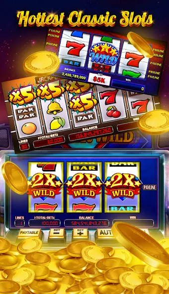 Скачать взлом Golden City Casino на Андроид — Безлимитные монеты и бонусы — скриншот 4