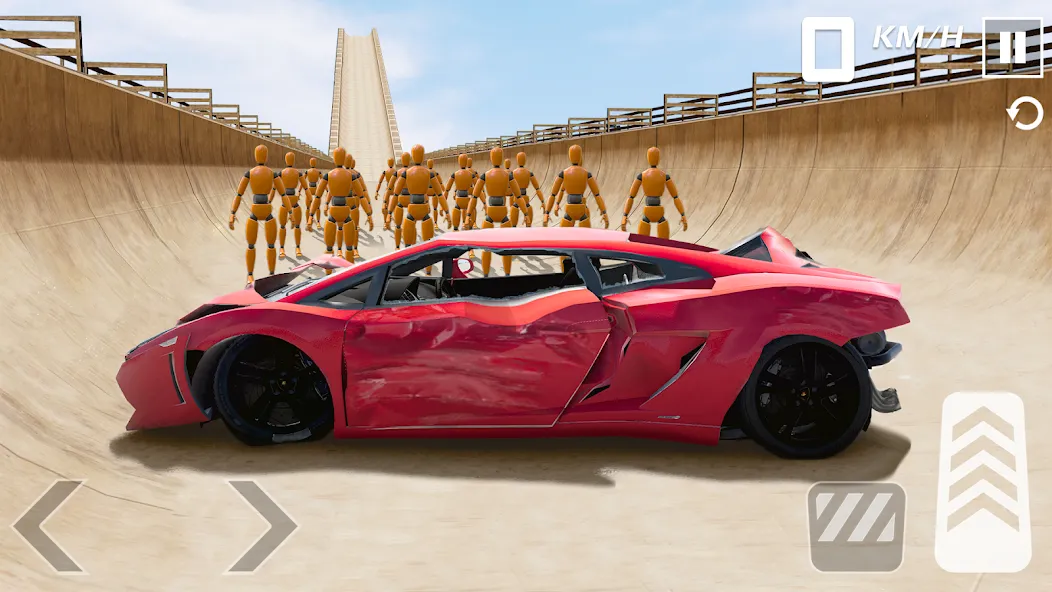 Взломанная Smashing Car Compilation Game на Андроид — Безлимитные деньги и все машины — скриншот 2