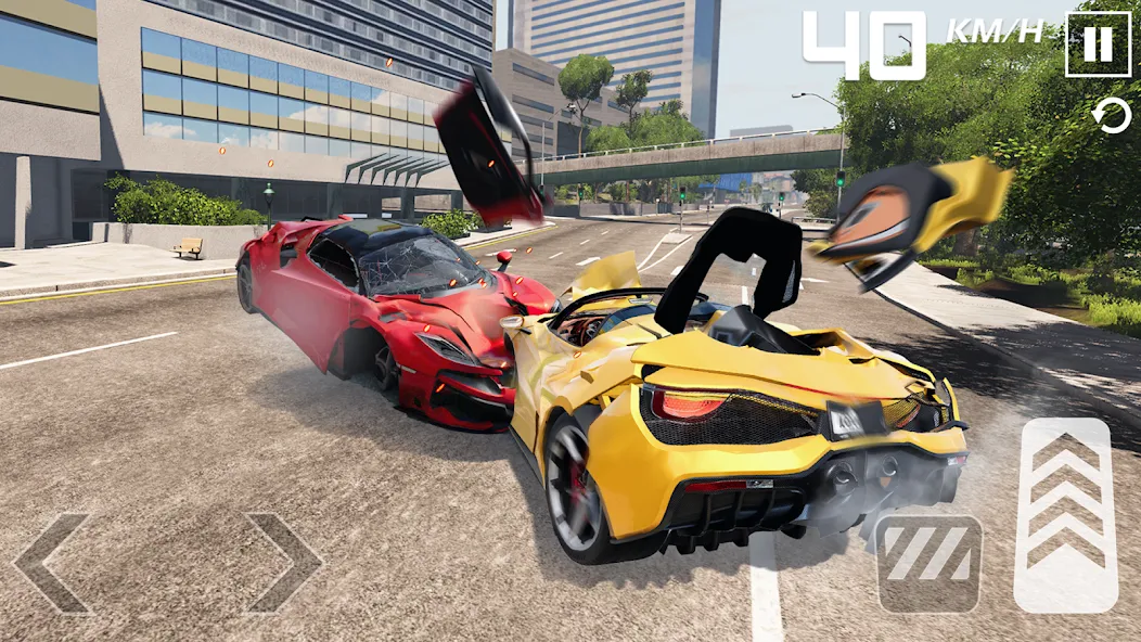 Взломанная Smashing Car Compilation Game на Андроид — Безлимитные деньги и все машины — скриншот 3