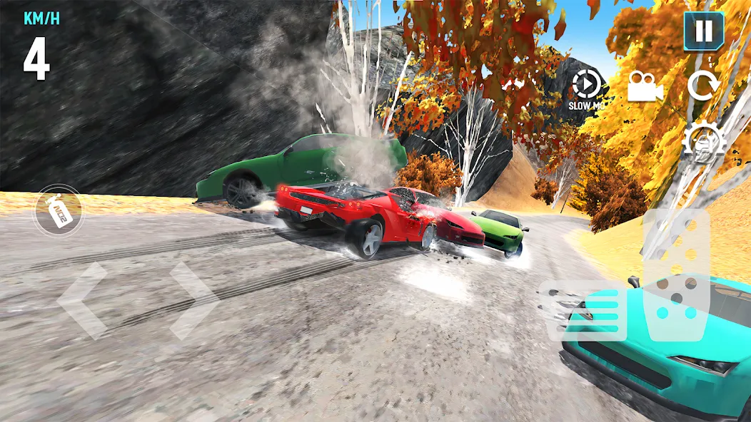 Mega Car Crash Simulator MOD — Много денег и все машины на Андроид — скриншот 5 Mega Car Crash Simulator MOD — Много денег и все машины на Андроид — скриншот 5