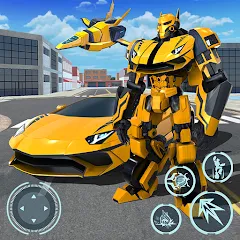 Скачать Robot Game: Transform & Fight — Последняя версия (Безлимитные деньги и мощные роботы)