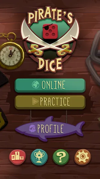 Скачать Pirate's Dice — Последняя версия (Безлимитные деньги и усиленные кости) — скриншот 1 Скачать Pirate's Dice — Последняя версия (Безлимитные деньги и усиленные кости) — скриншот 1