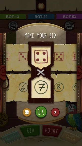 Скачать Pirate's Dice — Последняя версия (Безлимитные деньги и усиленные кости) — скриншот 2 Скачать Pirate's Dice — Последняя версия (Безлимитные деньги и усиленные кости) — скриншот 2