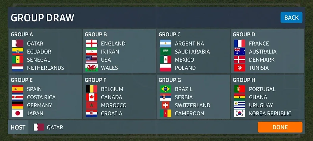 Скачать World Football Simulator (Мод: Безлимитные деньги и все команды) на Андроид — скриншот 2