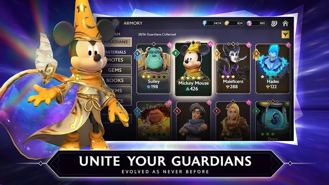 Скачать Disney Mirrorverse на телефон — Безлимитные ресурсы и герои разблокированы — скриншот 2 Скачать Disney Mirrorverse на телефон — Безлимитные ресурсы и герои разблокированы — скриншот 2